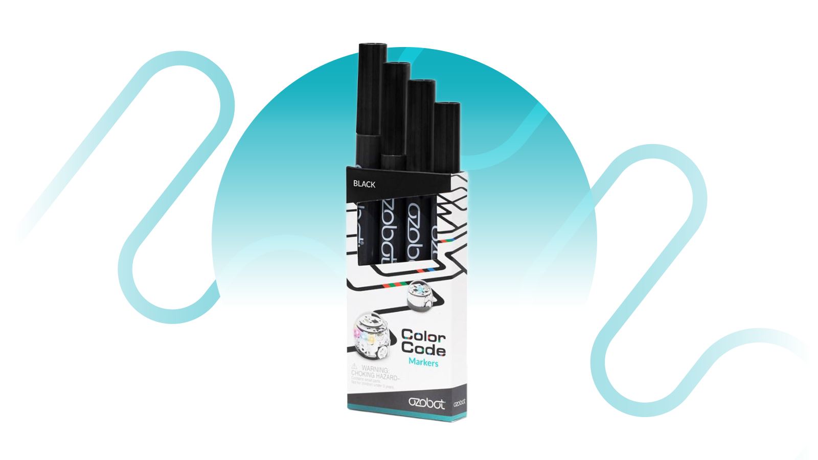 Ozobot – sada černých fixů