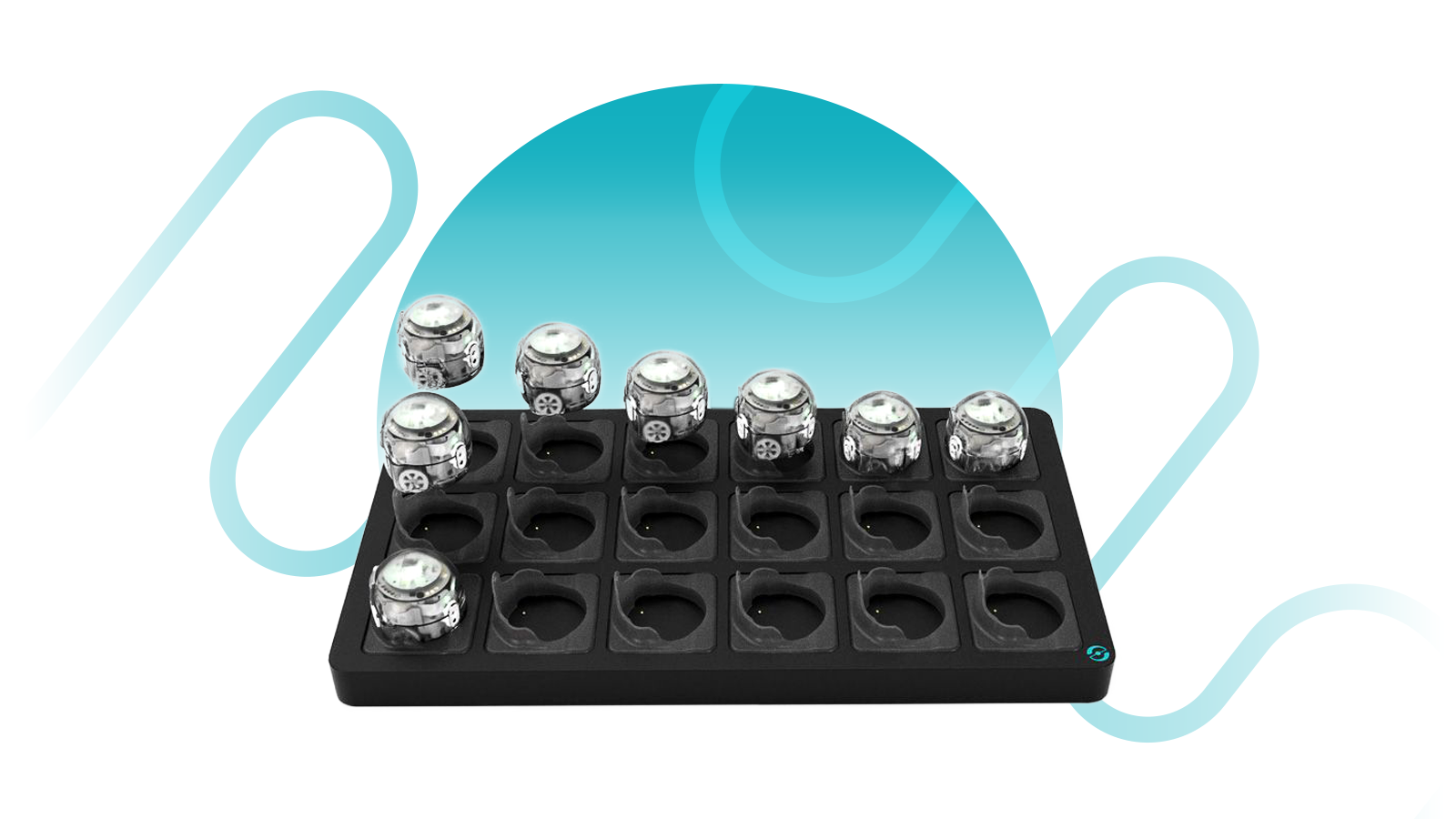 Ozobot – bezdrátová nabíjecí stanice pro Evo